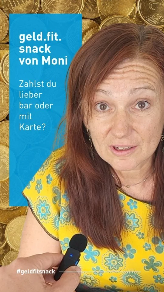 Im heutigen geld.fit.snack erinnert Moni daran, dass Bargeld für mehr Übersicht bei den Ausgaben sorgt. Zahlst du lieber bar oder lieber mit der Karte?
#geldfitsnacks #geldfitsnack #reel #reels #asb #finanzen #finanziellefreiheit #finanzbildung #finanzwissen #geldwissen #finanztipps #geldtipps #geld #geldfit #finanzfit #sparen #spartipps #schulden #schulden_at #schuldenberatung #beratung